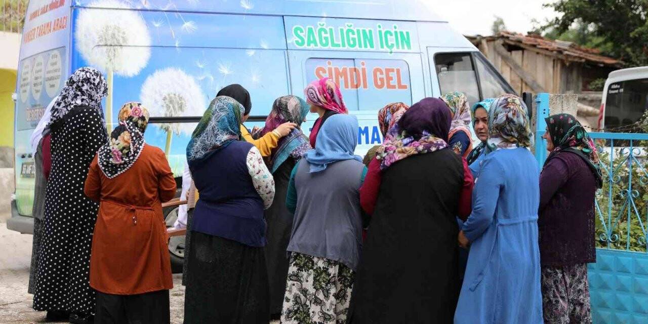 En uzaktaki kırsal mahallelere dahil giden Mobil Kanser Tarama Aracı hizmete girdi