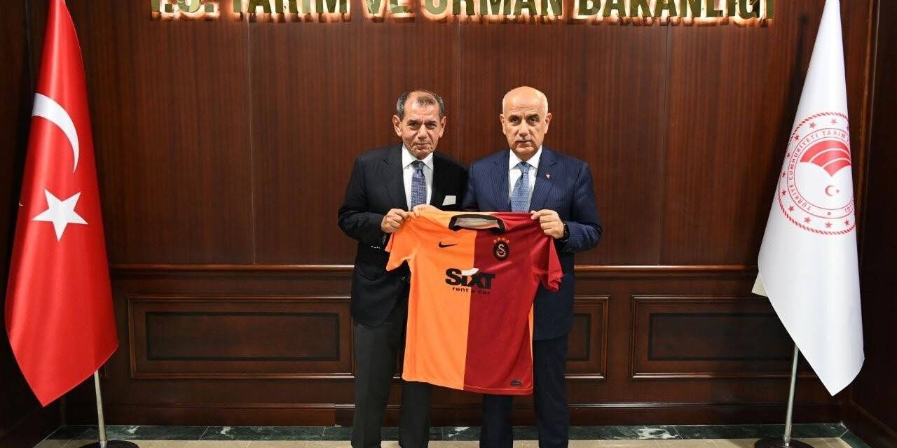 Dursun Özbek’ten Tarım ve Orman Bakanı Kirişci’ye ziyaret