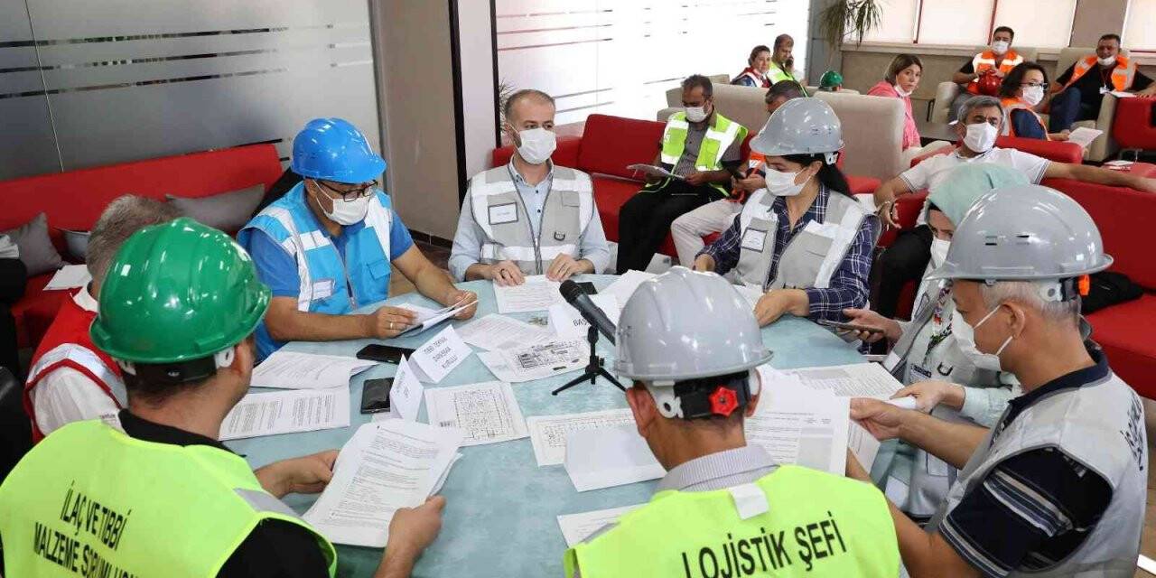 GAÜN’de masa başı yangın ve tahliye tatbikatı