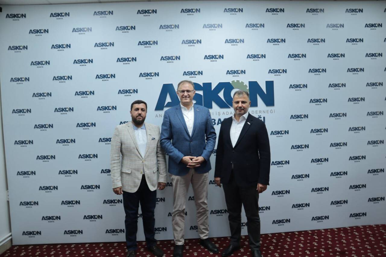 KONYAGİAD Başkanı Korkmaz’dan ASKON’A ziyaret