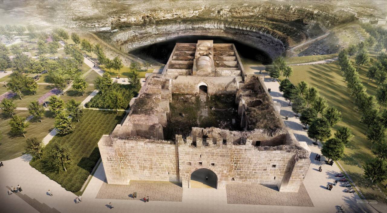 Obruk Hanı restorasyonu