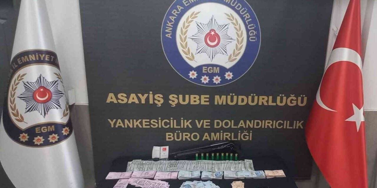 Dolandırılan dolandırıcıların olayını Ankara Emniyeti çözdü