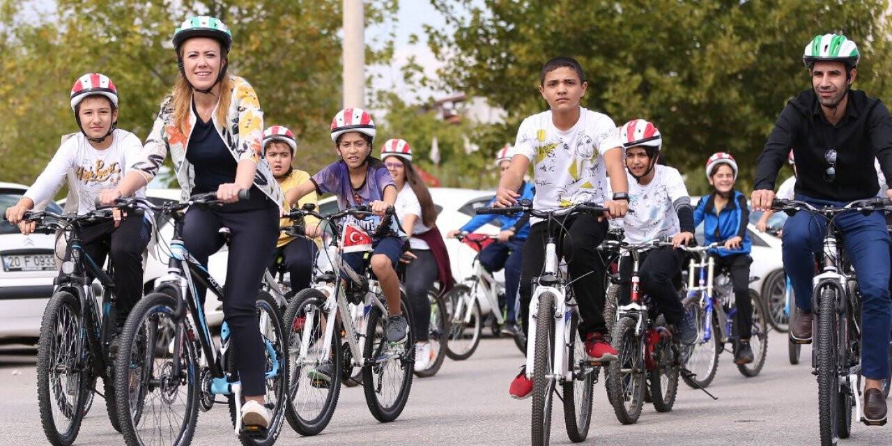 Merkezefendi’de temiz bir dünya için pedal çevrilecek