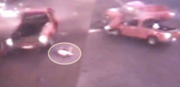 Feci kaza saniye saniye kamerada / İZLE