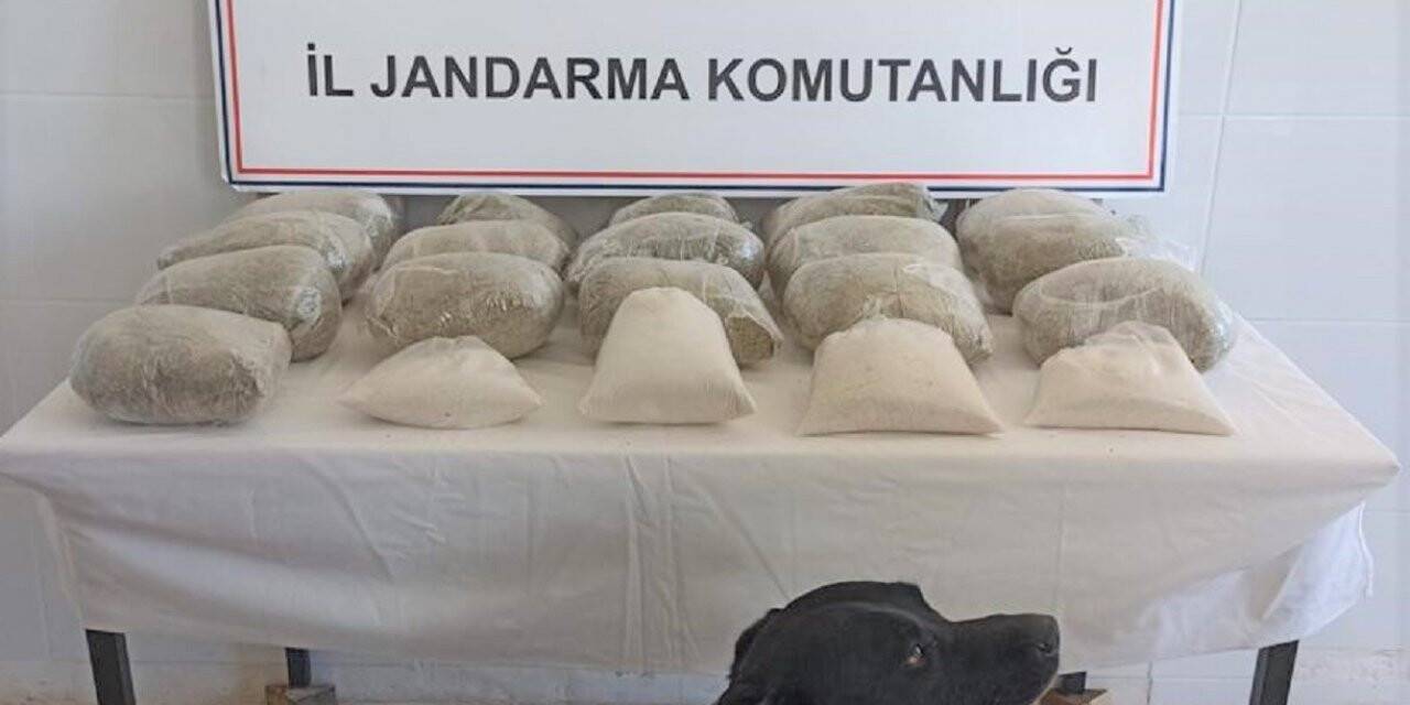Şanlıurfa’da 20 kilogram uyuşturucu ele geçirildi: 2 gözaltı