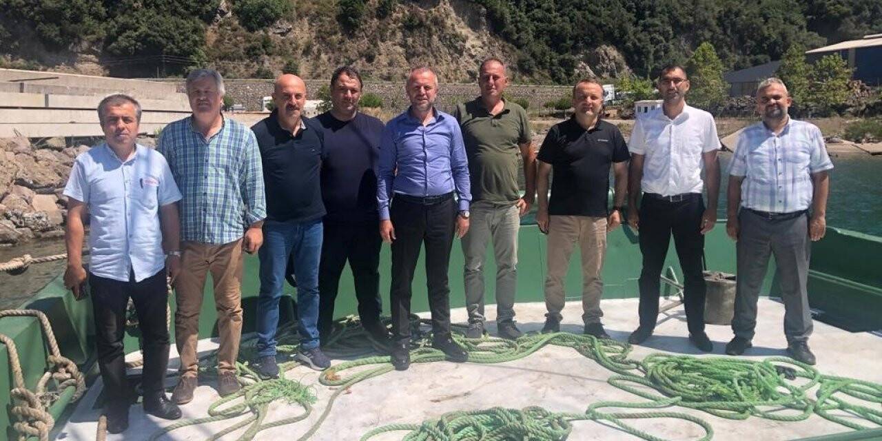 Kdz. Ereğli’de kafes balıkçılığı için yer tespiti yapıldı