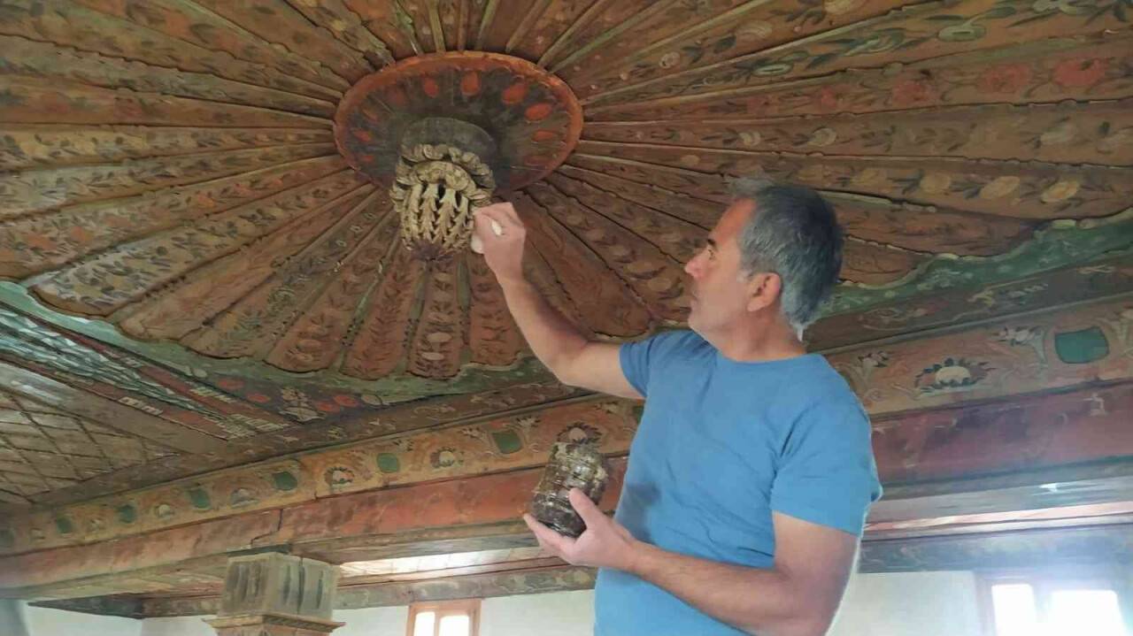 Türkiye’de ender camilerden biri, restore çalışmaları sürüyor