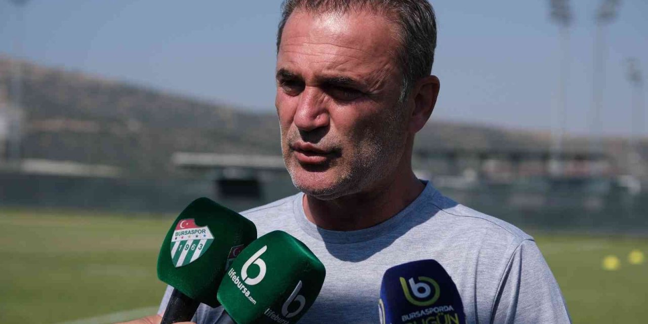 Bursaspor Teknik Direktörü Tahsin Tam: “Geçmiş dönem alacakları ödendi”