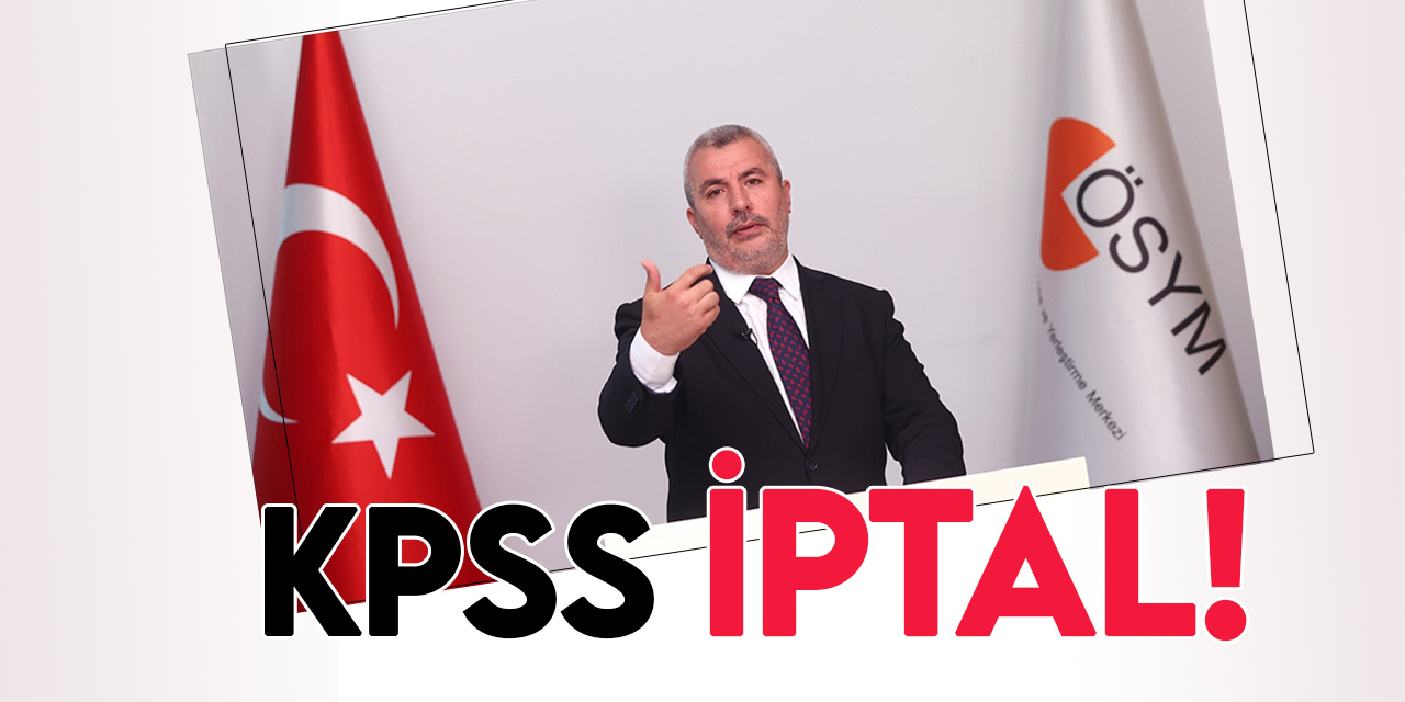ÖSYM Başkanı Ersoy, 31 Temmuz'da yapılan KPSS oturumlarının iptal edildiğini açıkladı