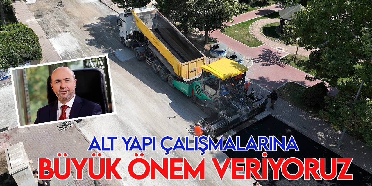 Selçuklu Belediyesi asfalt çalışmalarına devam ediyor