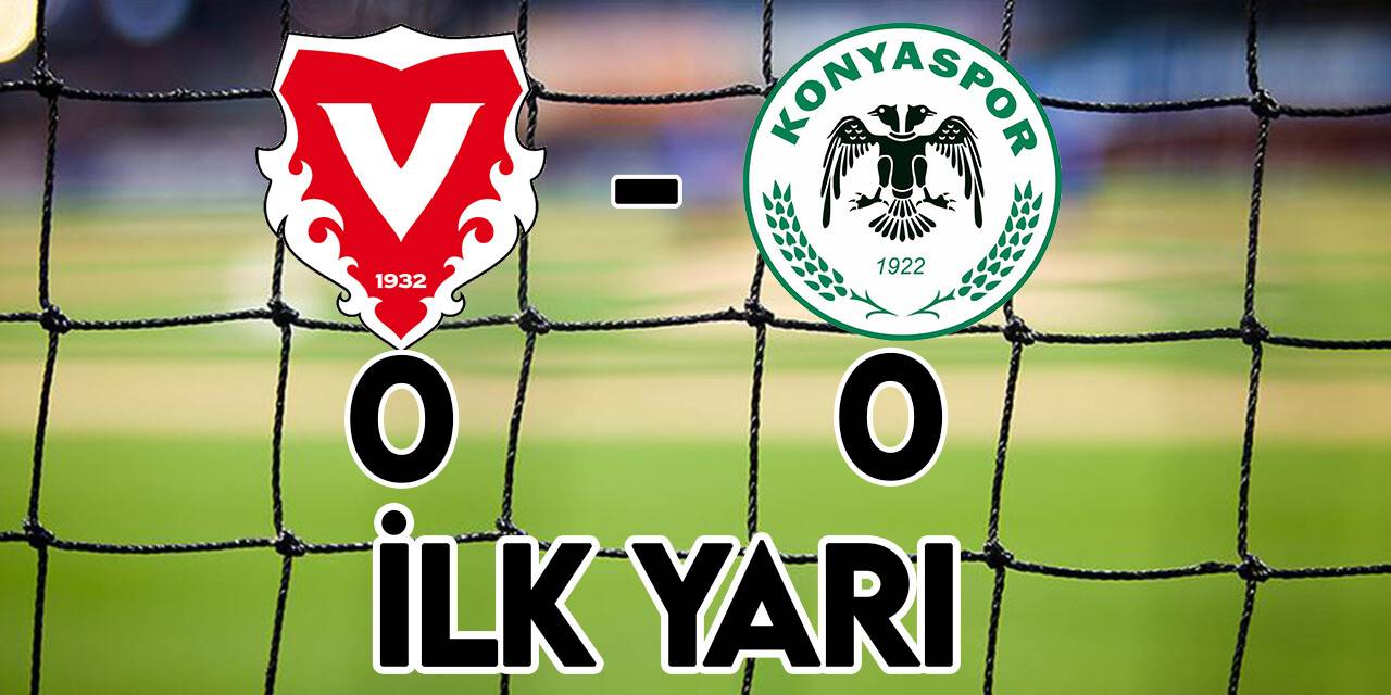 UEFA Konferans Ligi: Vaduz: 0 - Konyaspor: 0 (İlk yarı)
