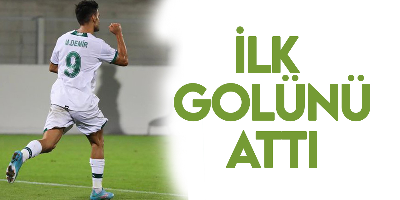 Muhammet Demir, Konyaspor formasıyla ilk golünü attı
