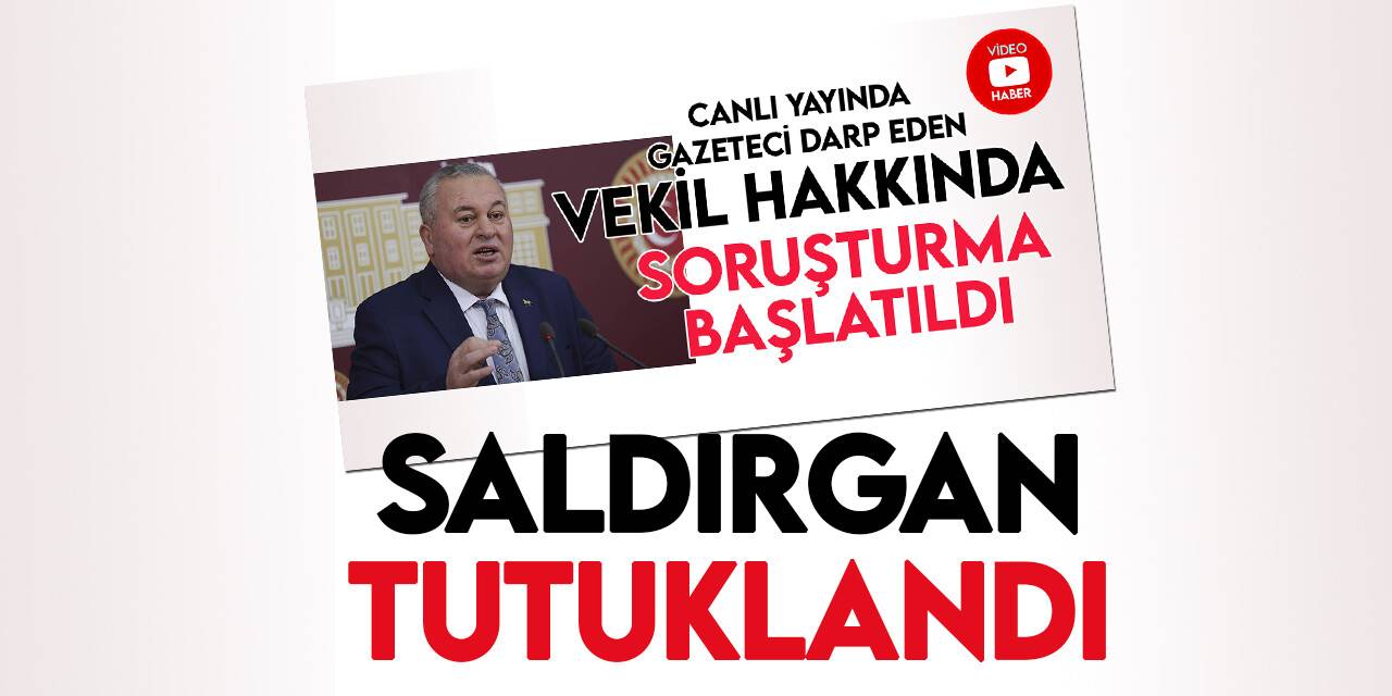 Milletvekili Cemal Enginyurt’un koruması olduğu iddia edilen saldırgan tutuklandı