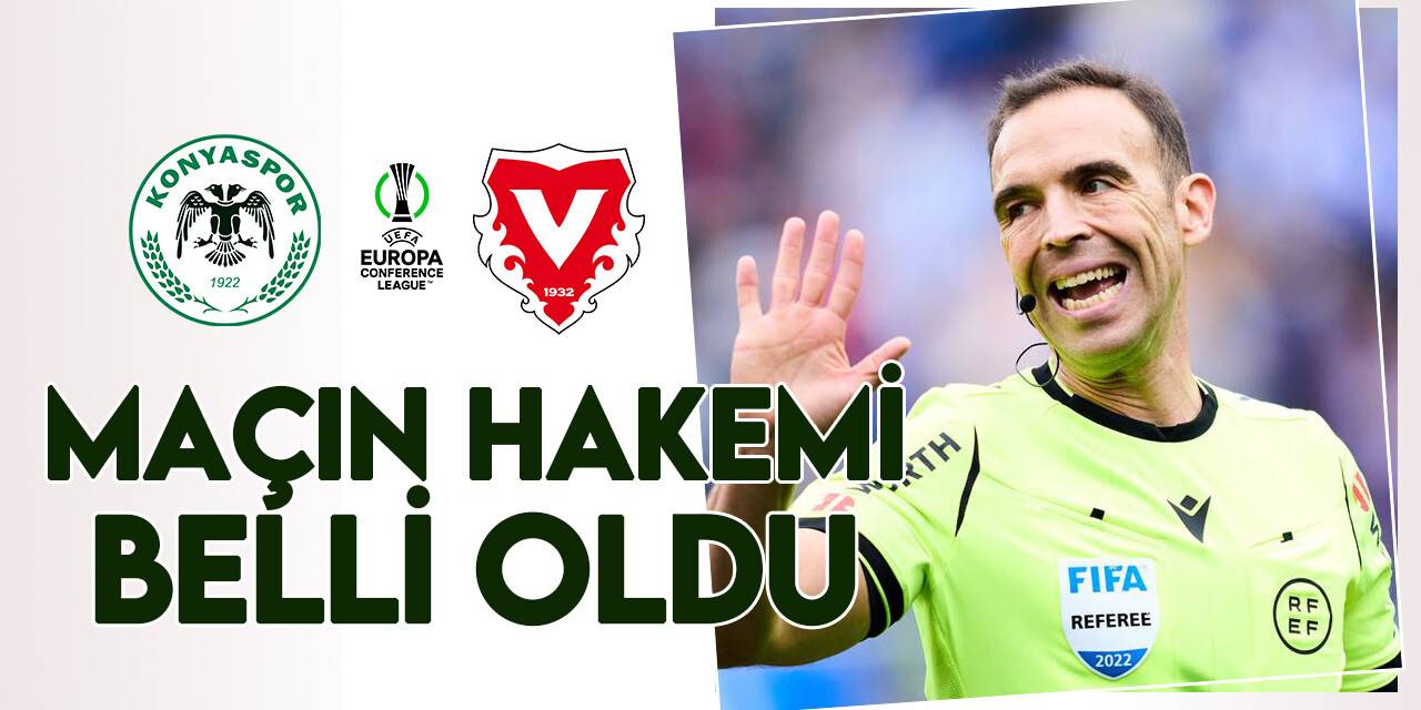 Konyaspor-Vaduz maçına İspanyol hakem