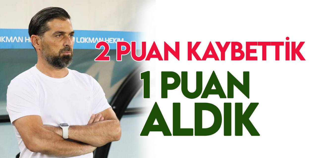 İlhan Palut'tan Ankaragücü maçı değerlendirmesi