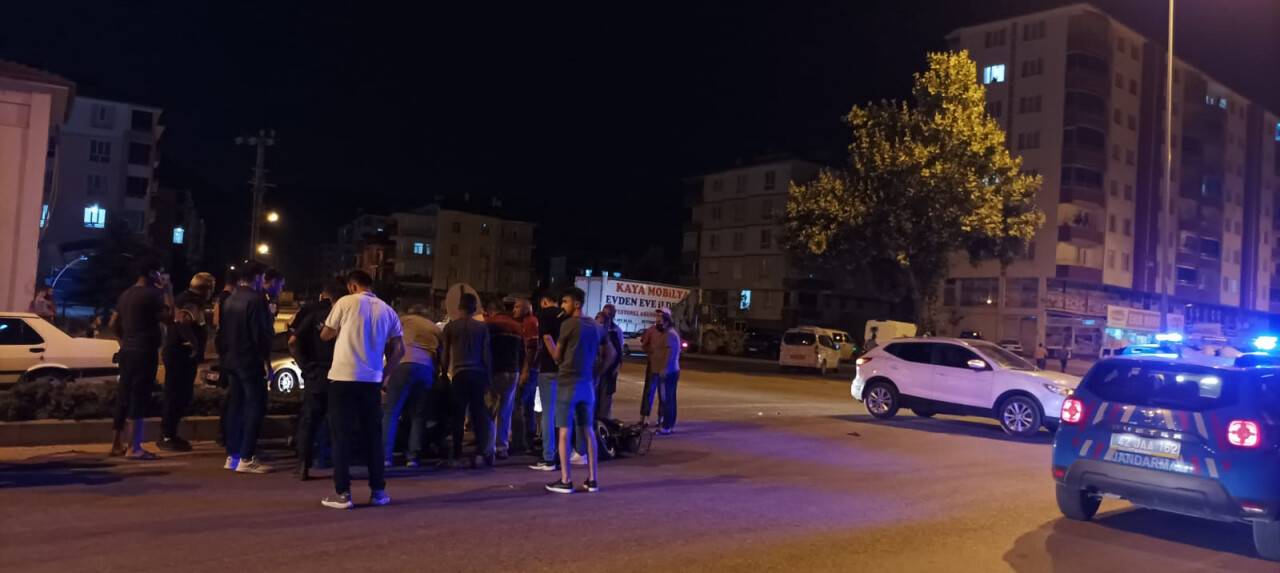 Seydişehir'de otomobilin çarptığı bisiklet sürücüsü yaralandı