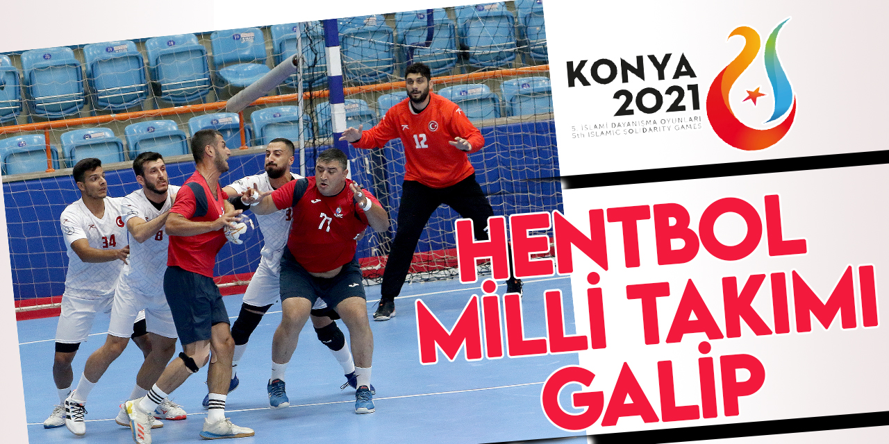 A Milli Erkek Hentbol Milli Takımı, Azerbaycan'ı yendi