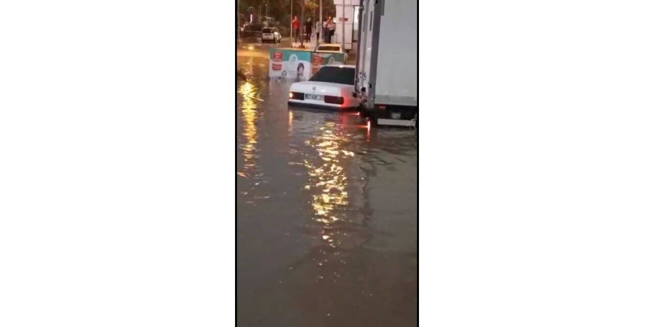 Boyabat’ta sağanak