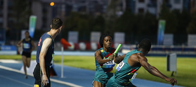 4x400 metre karışıkta Bahreyn oyunlar şampiyonu