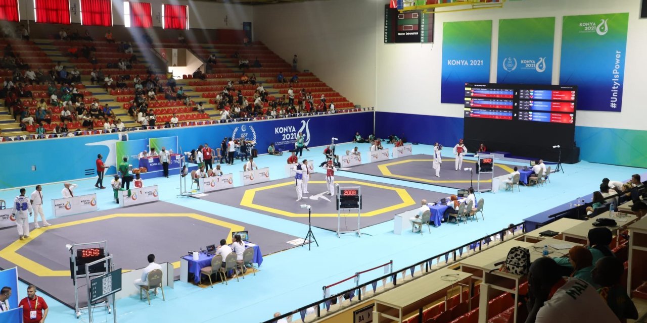 Konya 2021'de taekwondoda 3 madalya daha