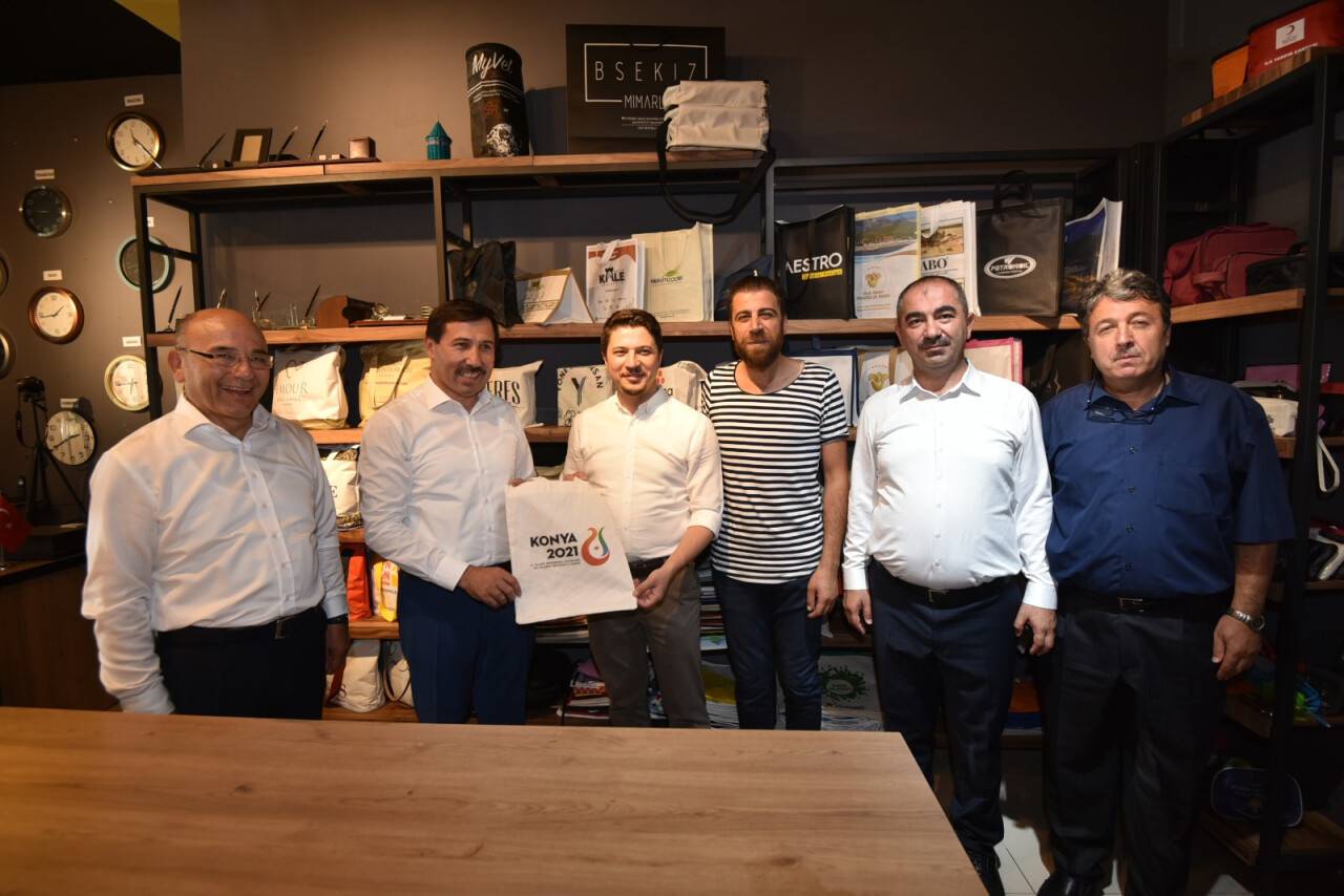 Matbaacı esnafını ziyaret ettiler