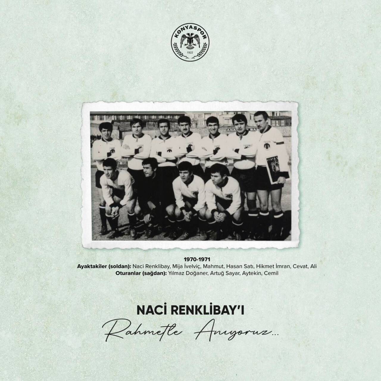 Konyaspor, Naci Renklibay'ı and