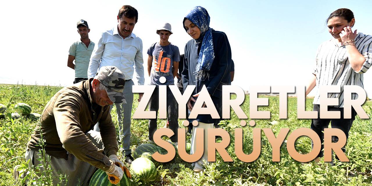 Ziyaretler sürüyor