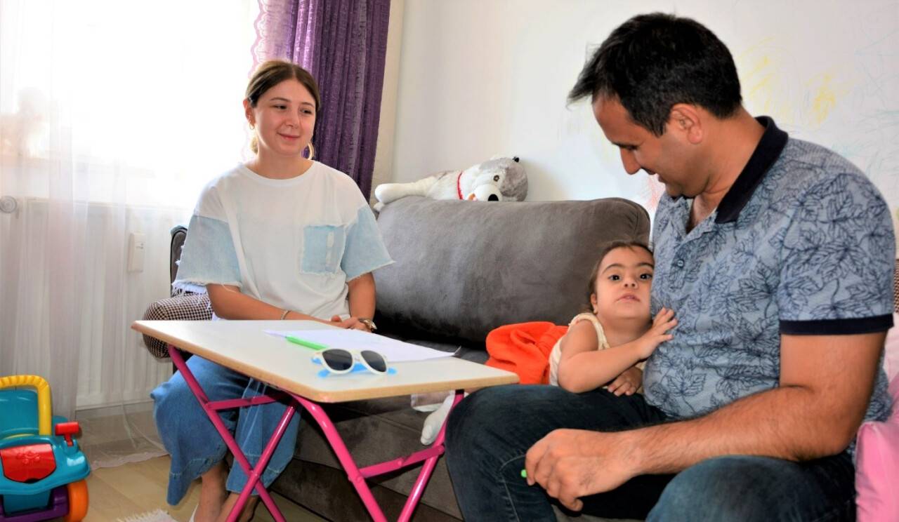 Down sendromlu çocuklara evde eğitim