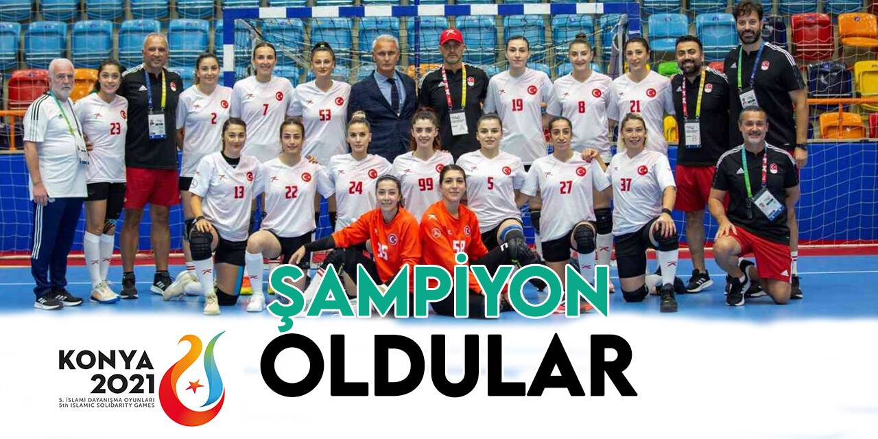 A Milli Kadın Hentbol Takımı şampiyon oldu