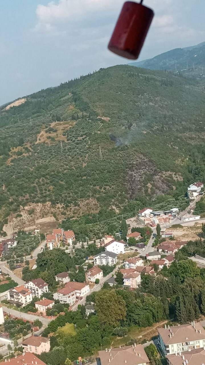 Kocaeli’deki orman yangını kontrol altına alındı