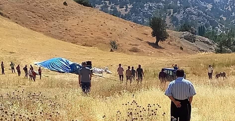 Patoz makinasına düşen çifti hayatını kaybetti