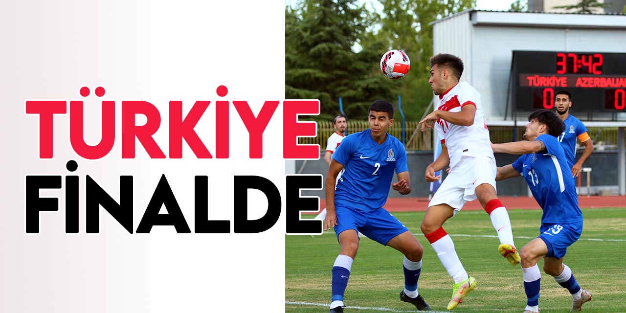 23 Yaş Altı Milli Futbol Takımı, Konya'da finalde