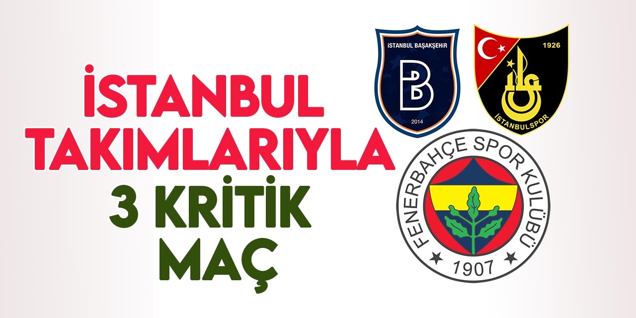Konyaspor, 3 İstanbul takımıyla peş peşe kritik maçlar oynayacak