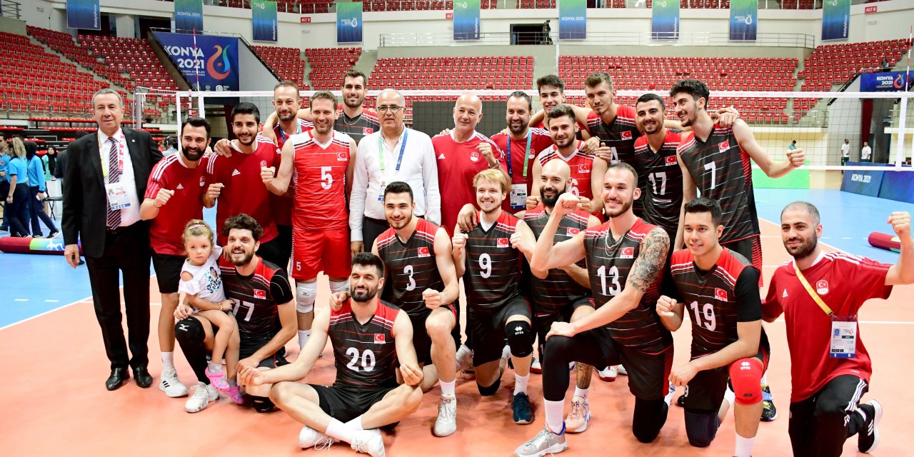 Türkiye Erkek Voleybol Milli Takımı  üçüncü oldu
