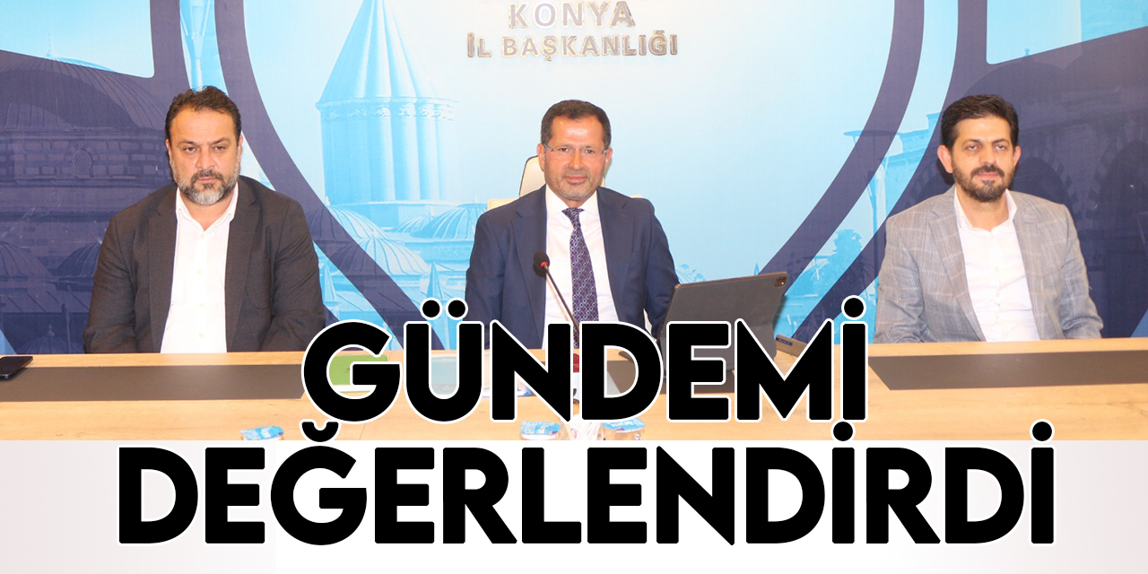 AK Parti Konya Milletvekili Ziya Altunyaldız, gündemi değerlendirdi