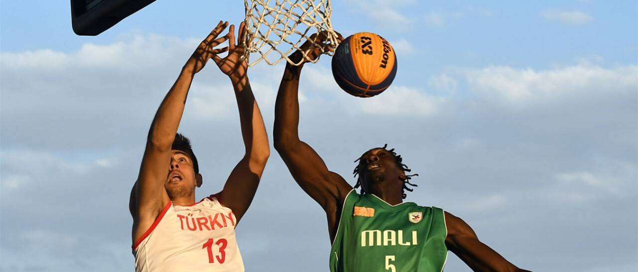 3x3 basketbol maçlarına devam edildi
