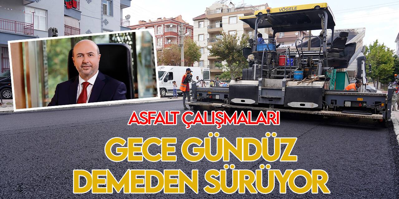 Fiziki belediyecilik faaliyetleri Selçuklu’ya değer katmaya devam ediyor