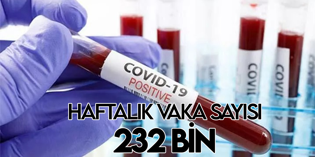 Sağlık Bakanlığı haftalık Kovid-19 verilerini açıkladı