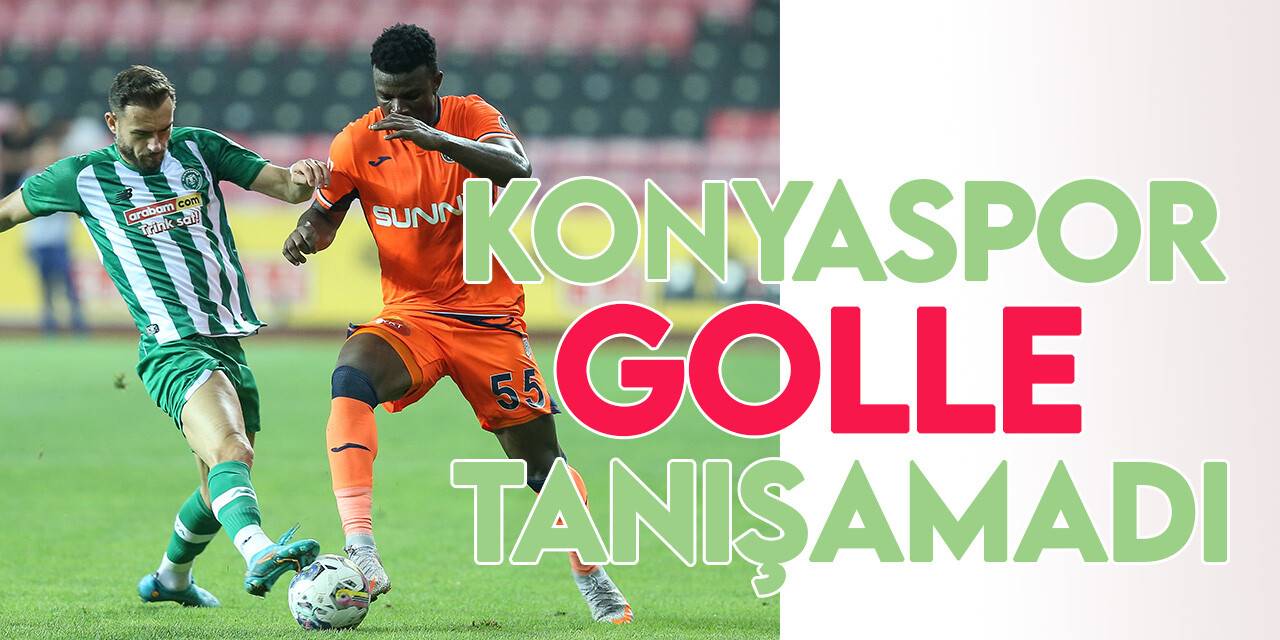 Konyaspor golle tanışamadı
