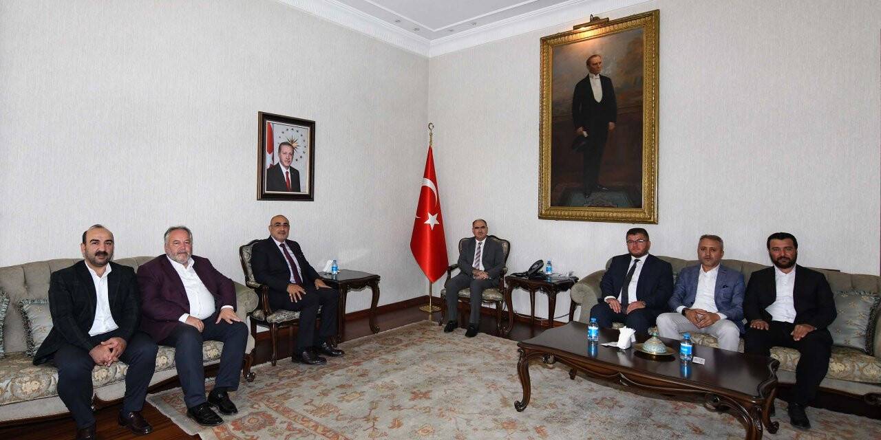 TÜMSİAD'tan Vali Özkan'a ziyaret