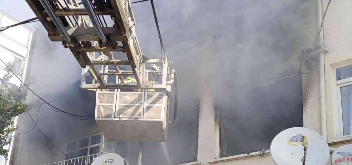 Ereğli’de ev yangını