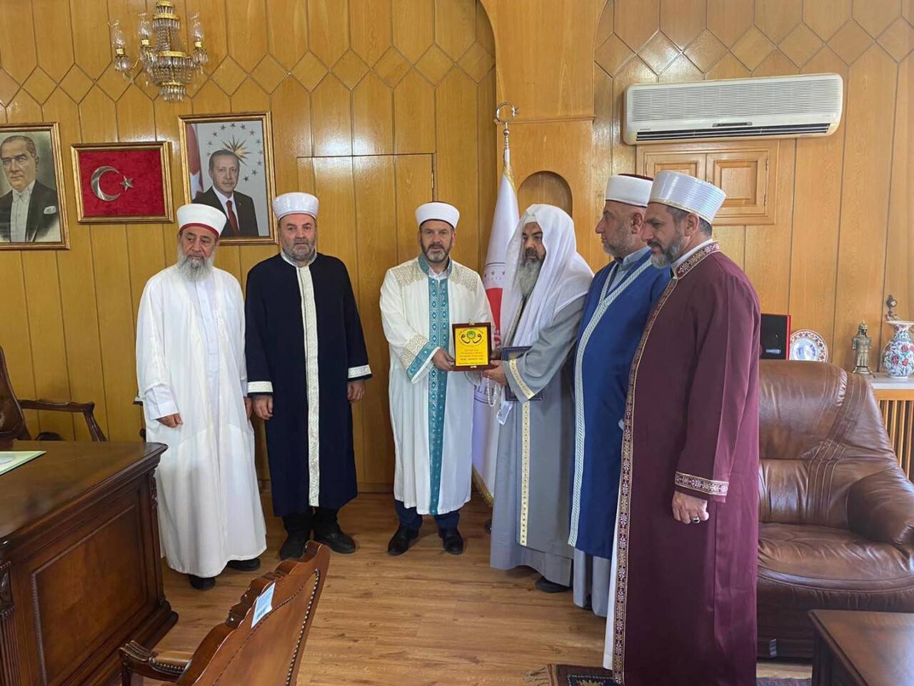 Kerkük Türkmen Müftülüğü’nden il müftülüğüne ziyaret