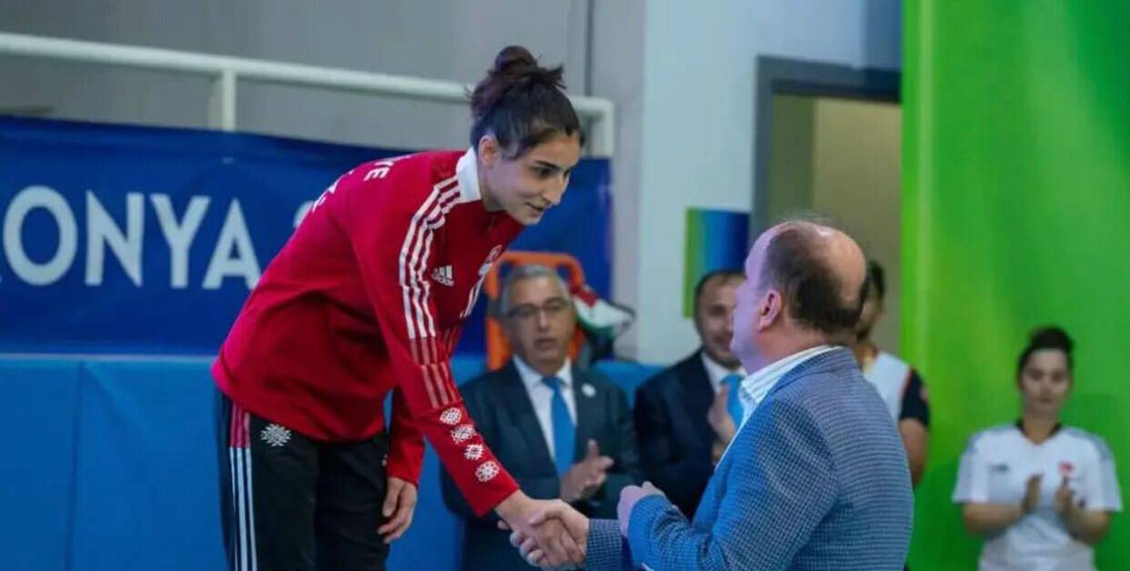 Taşkentsporlu milli judocu İlayda Koçyiğit bronz madalya aldı