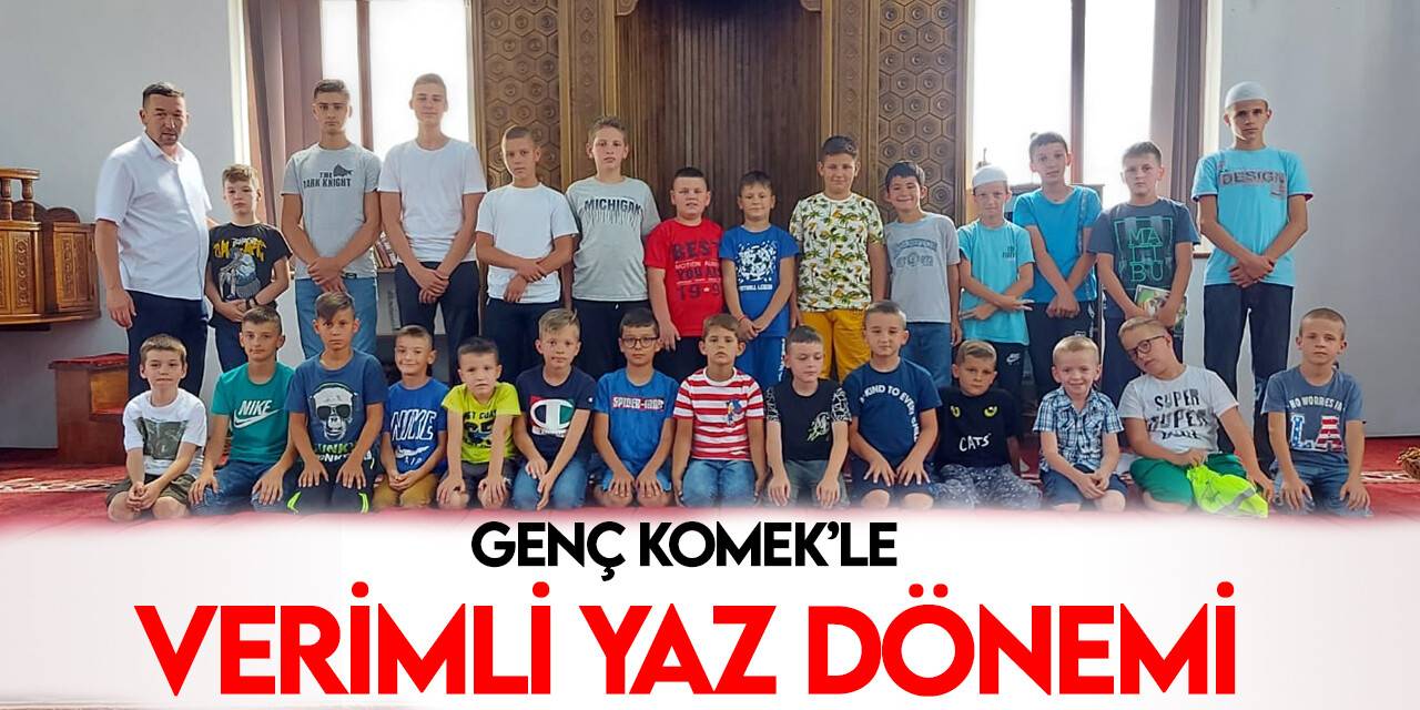 Genç KOMEK Yaz Okulu’nun Balkanlar’da ki eğitimi tamamlandı