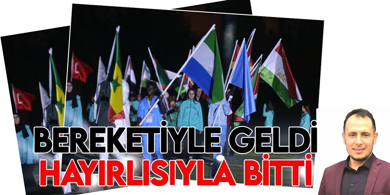 Bereketiyle geldi, hayırlısıyla bitti!