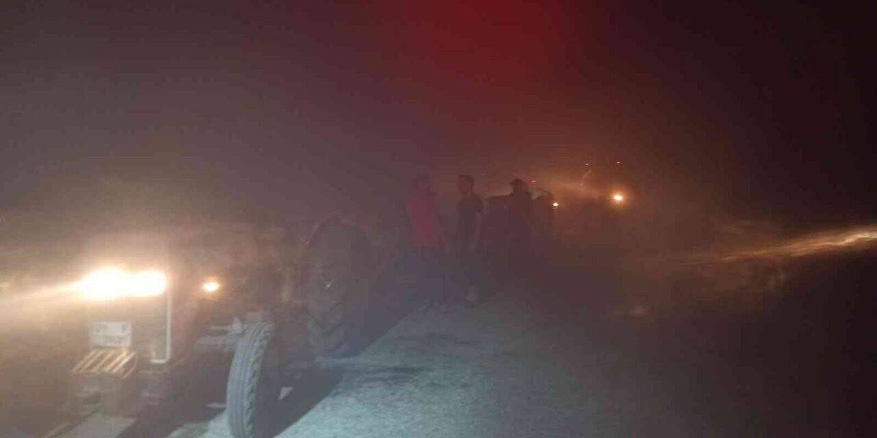 Kuyucak’ta ormanlık alanda başlayan yangın söndürüldü