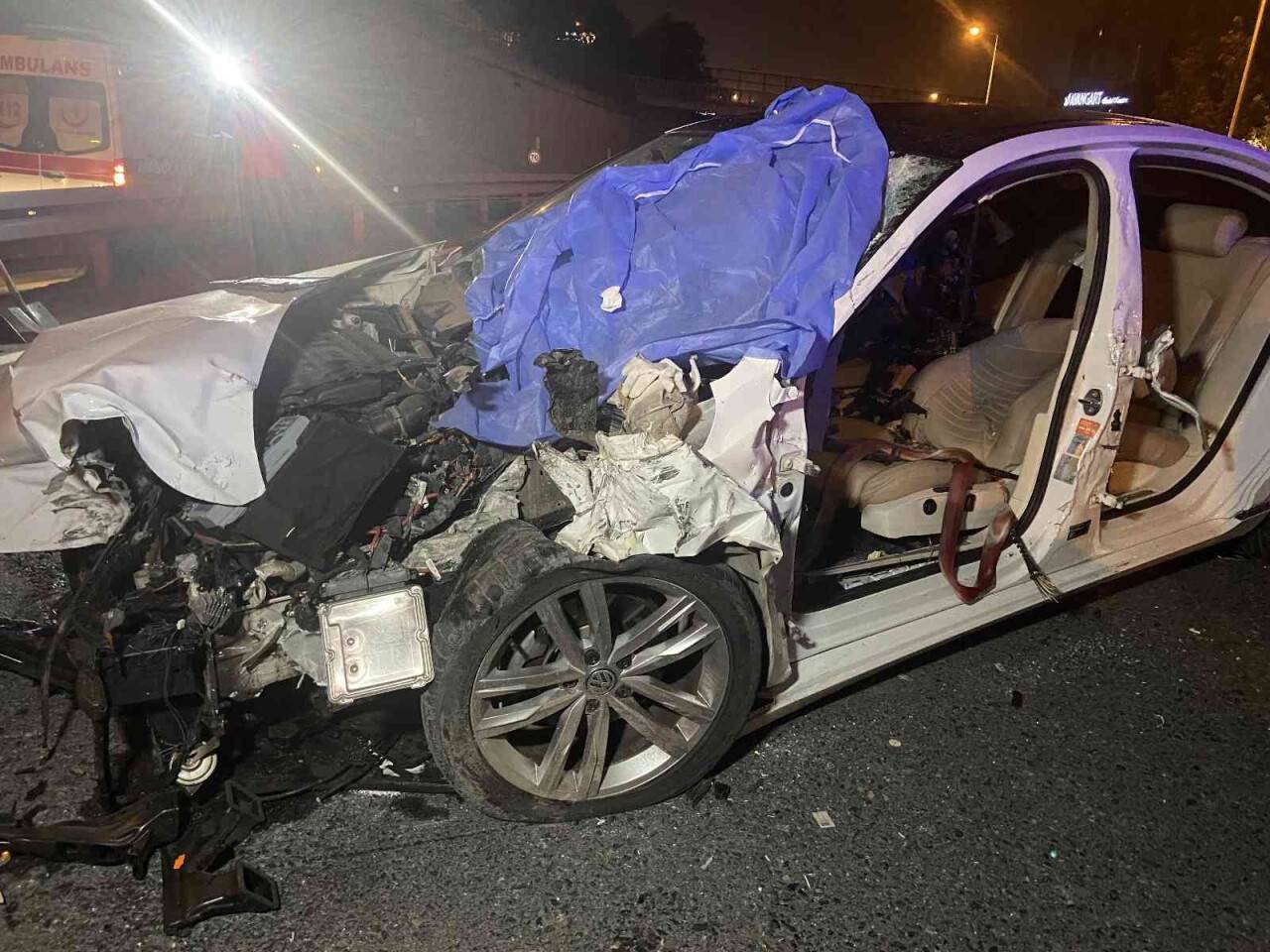 Sarıyer’de feci kaza: 1 ölü