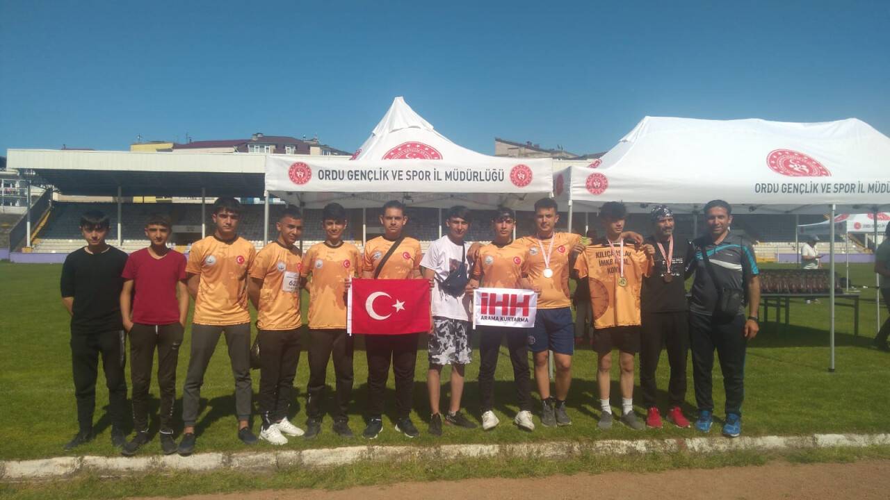 İHH arama kurtarma sporcularından büyük başarı