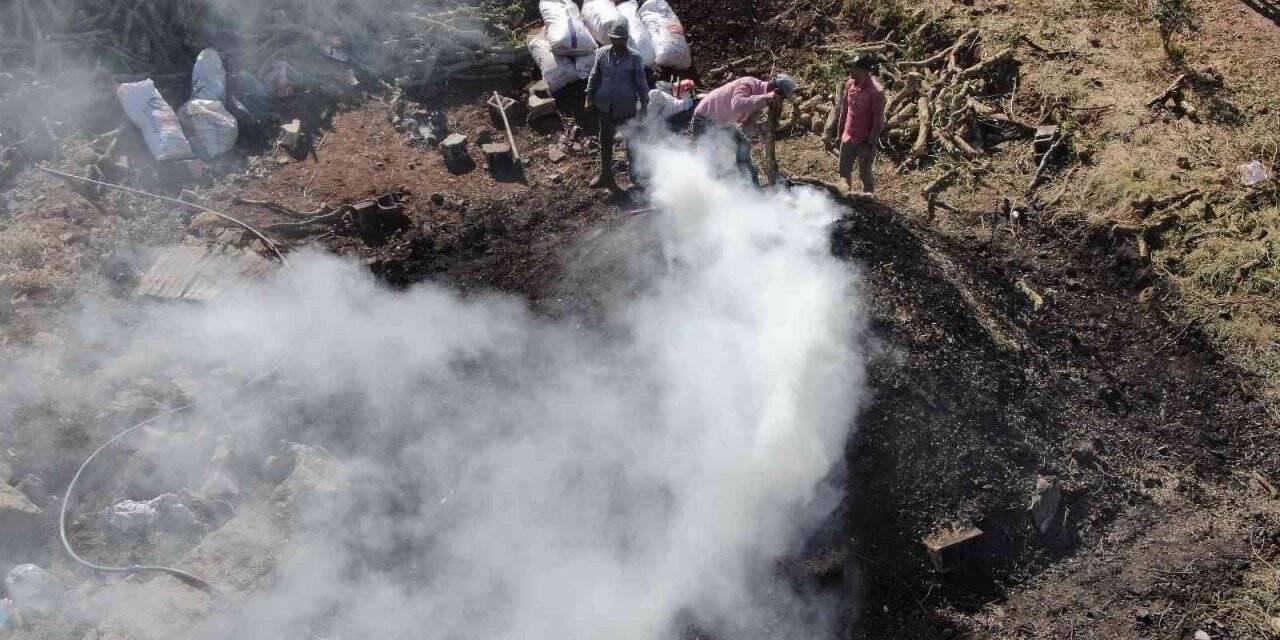 Mangal kömürünün zorlu yolculuğu