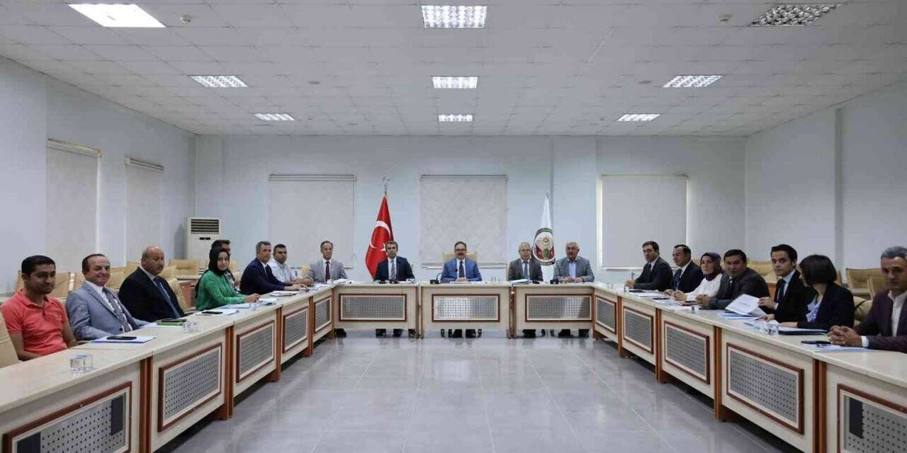 Yatırımlar ve yapılması planlanan projeler masaya yatırıldı